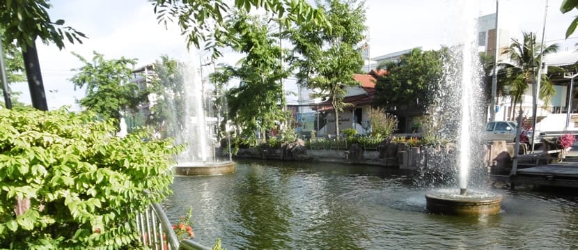 Ban Bueng Town in Chonburi Thailand