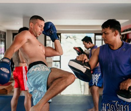SafeHouse Rehab Hua Hin Client Activities - Muay Thai Boxing 1